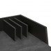 Volga rašomasis stalas juodas-betonas